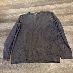 Barefoot Dreams CozyChic Lite Dark Grey Sweater